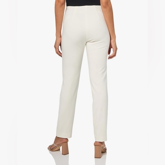 Trina Turk blue/teal tapered full-length fitted pants size 4 - Picture 6 of 7